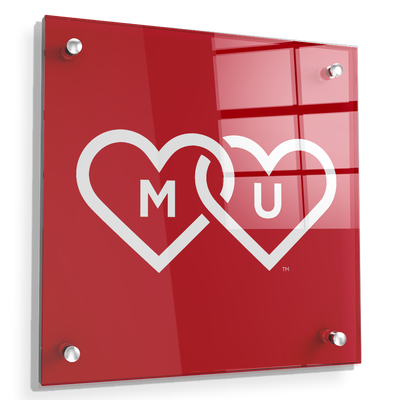 Miami RedHawks<sub>&reg;</sub> - Miami Merger - College Wall Art #Acrylic