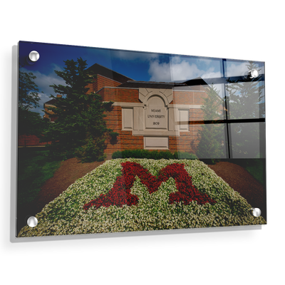 Miami RedHawks<sub>&reg;</sub> - Miami University 1809 - College Wall Art#Acrylic