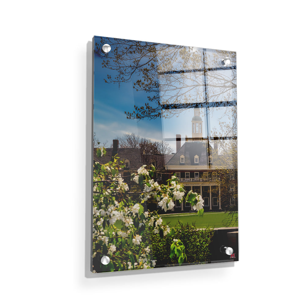 Miami RedHawks - Sundial Night Sky - College Wall Art #Canvas