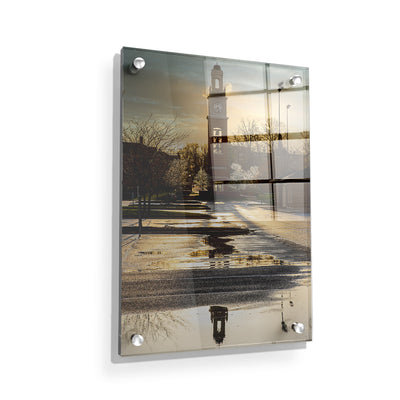 Miami RedHawks - Bell Tower Reflections - College Wall Art #Acrylic