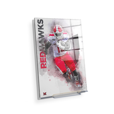 Miami RedHawks<sub>&reg;</sub> - Miami RedHawks<sub>&reg;</sub> Football - College Wall Art#Acrylic Mini