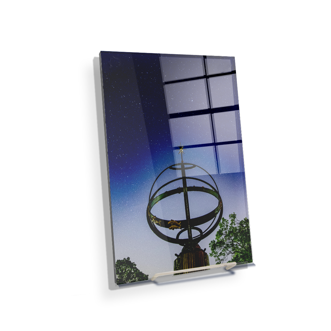 Miami RedHawks<sub>&reg;</sub> - Sundial Night Sky - College Wall Art#Canvas