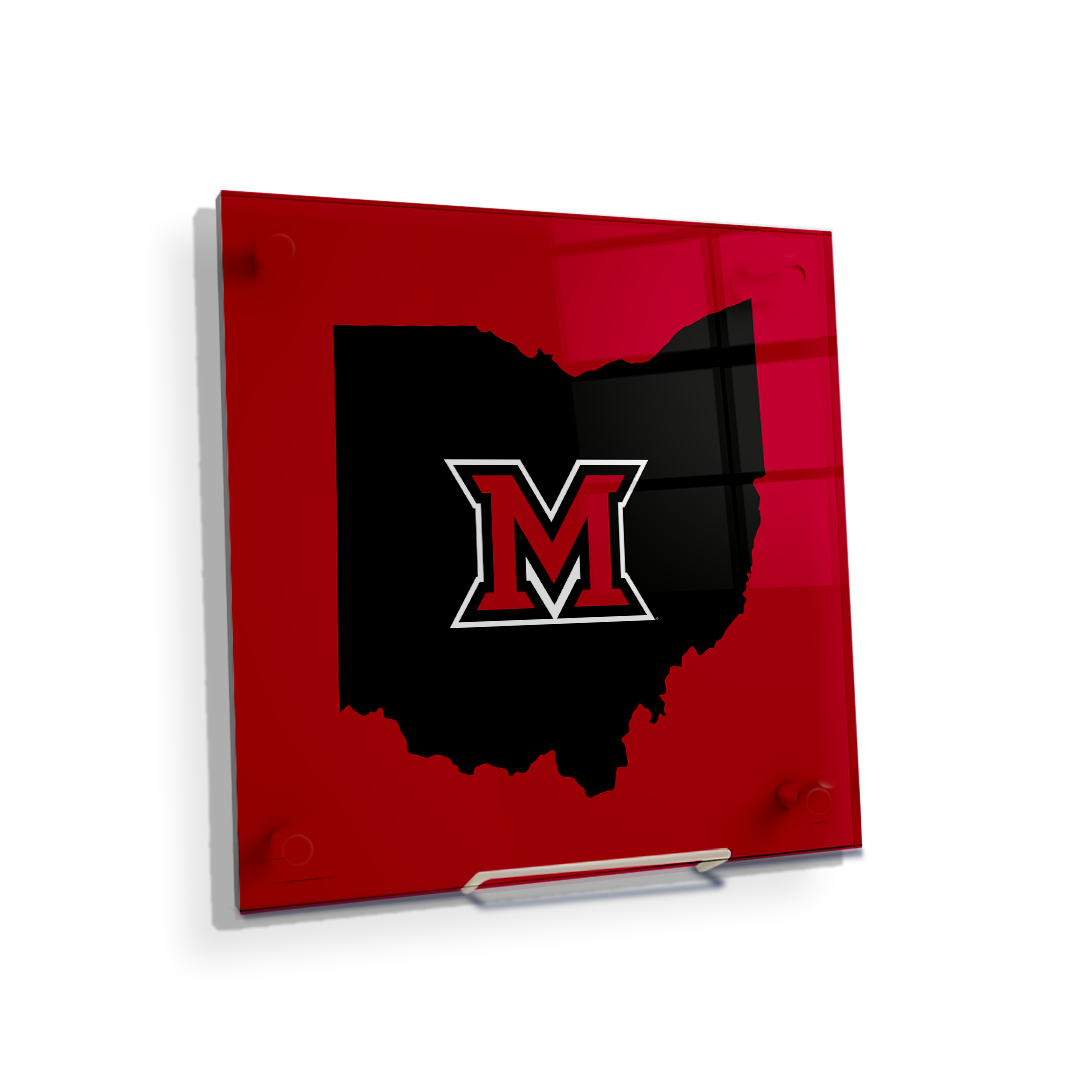Miami RedHawks<sub>&reg;</sub> - Miami - College Wall Art#Canvas