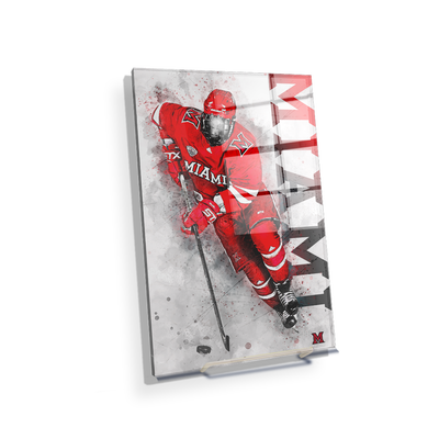 Miami RedHawks<sub>&reg;</sub> - Miami Hockey - College Wall Art#Acrylic Mini