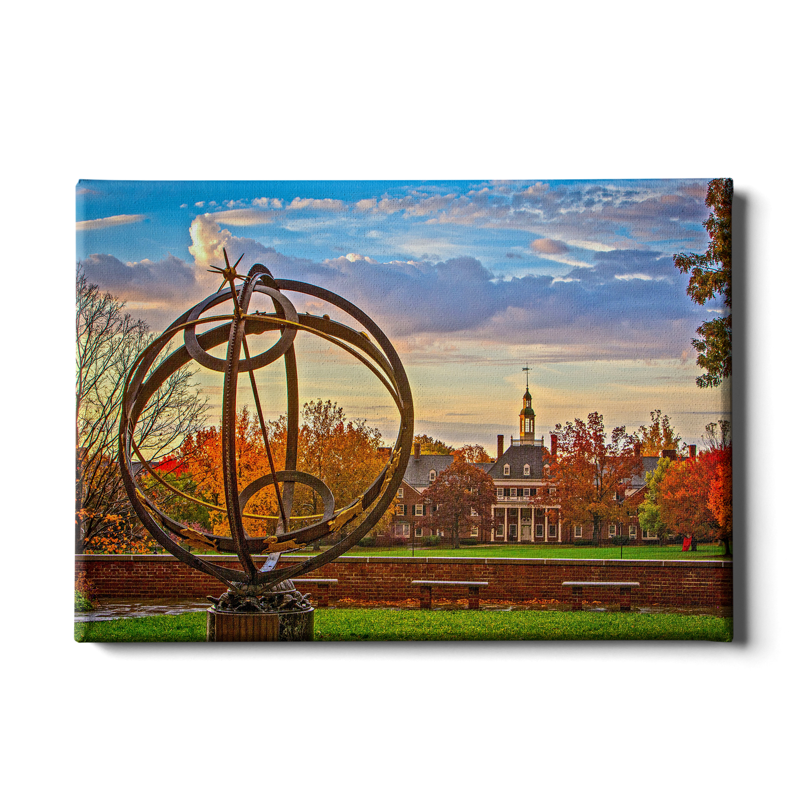 Miami RedHawks<sub>&reg;</sub> - Autumn Campus - College Wall Art#Canvas