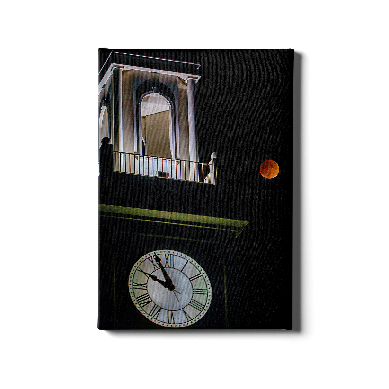 Miami RedHawks<sub>&reg;</sub> - Harvest Moon - College Wall Art#Canvas