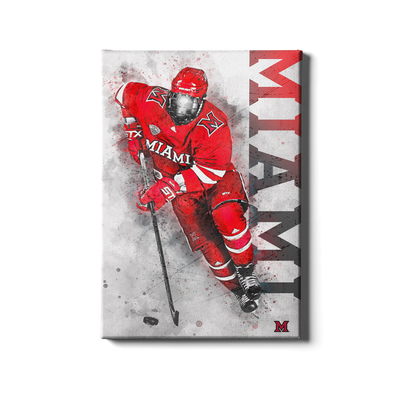 Miami RedHawks<sub>&reg;</sub> - Miami Hockey - College Wall Art#Canvas