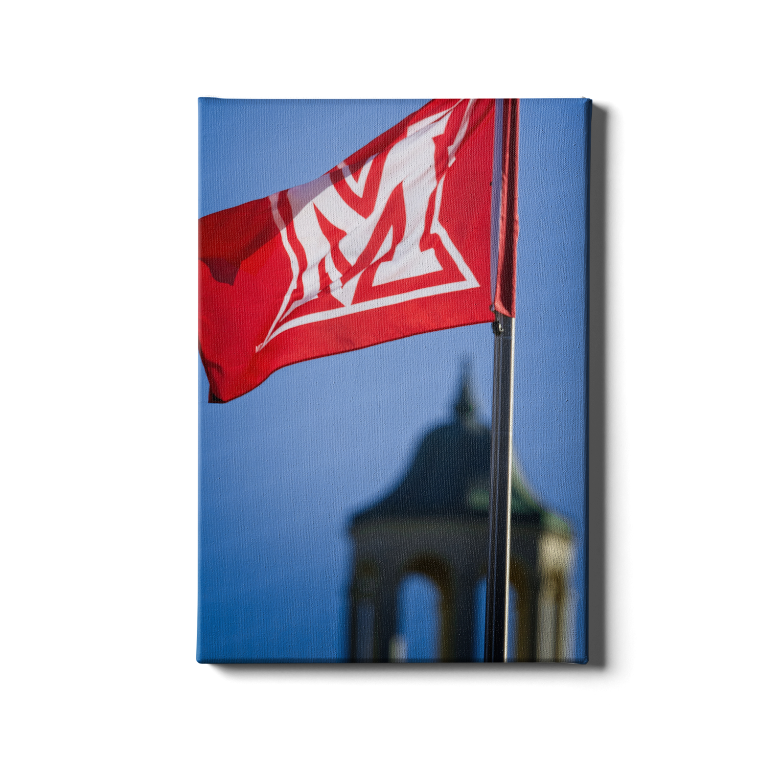 Miami RedHawks<sub>&reg;</sub> - Miami Flag - College Wall Art#Canvas