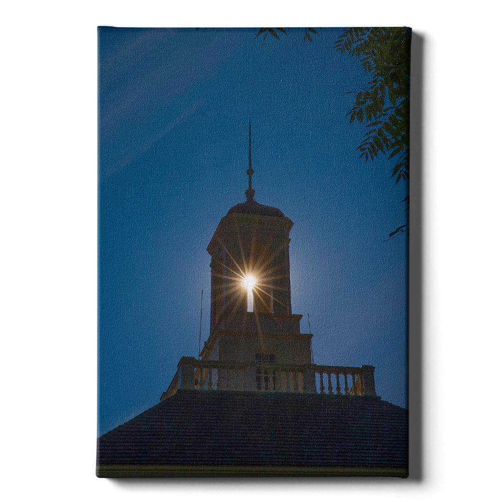 Miami RedHawks - Sunburst - College Wall Art #Canvas
