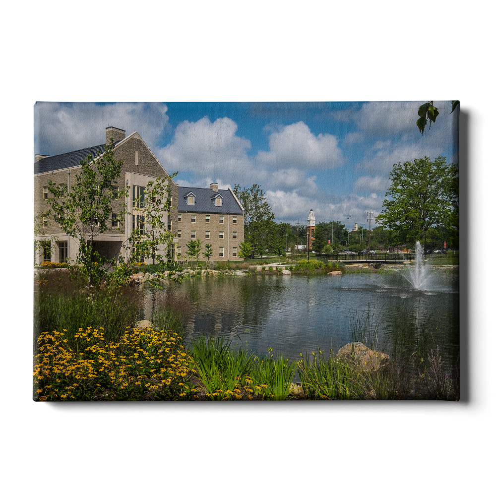 Miami RedHawks - Spring Campus - College Wall Art #Canvas
