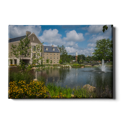 Miami RedHawks - Spring Campus - College Wall Art #Canvas