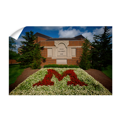 Miami RedHawks<sub>&reg;</sub> - Miami University 1809 - College Wall Art#Wall Decal