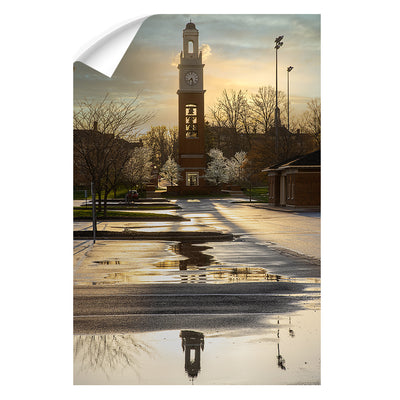 Miami RedHawks - Bell Tower Reflections - College Wall Art #Wall Decal