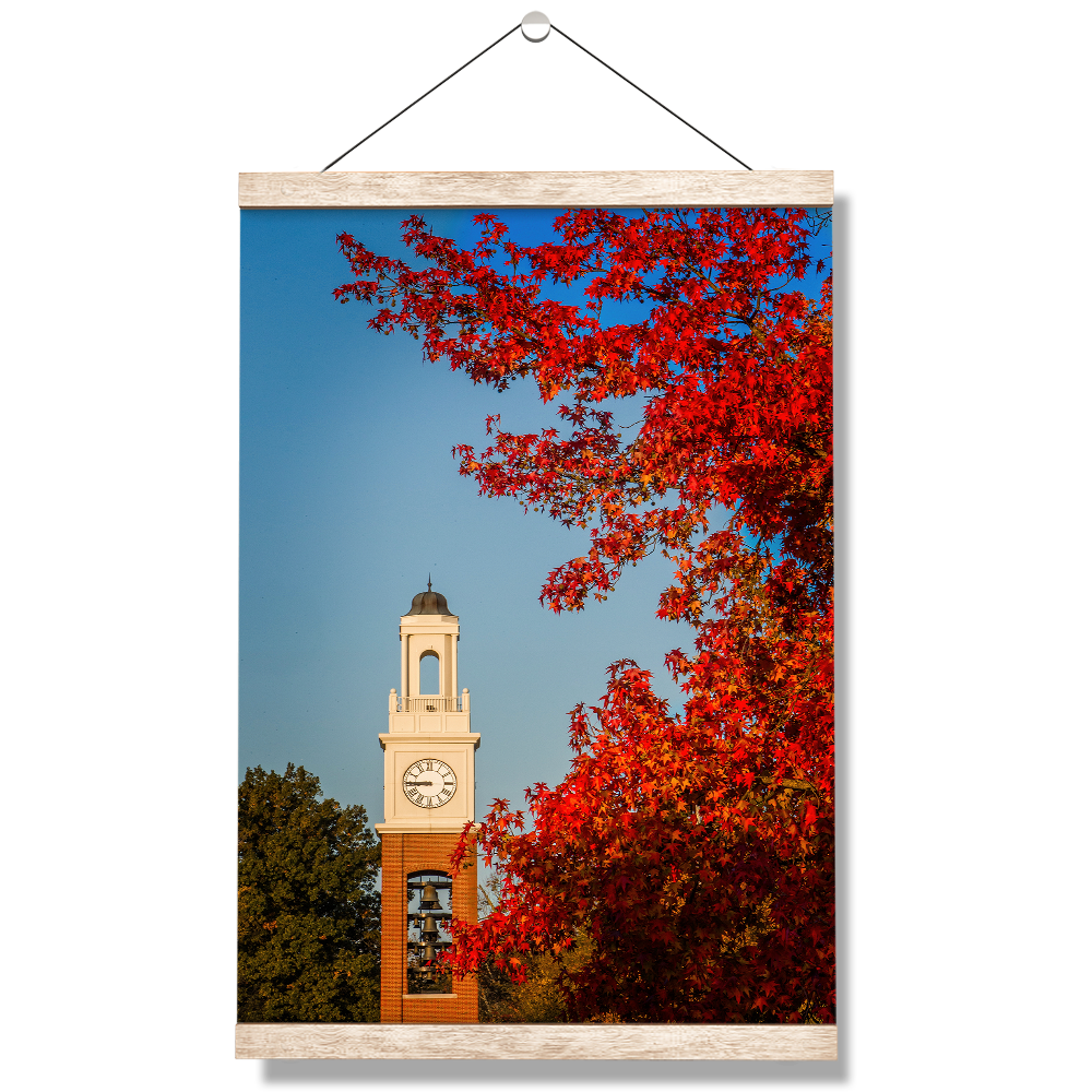 Miami RedHawks<sub>&reg;</sub> - Pulley Tower Blaze - College Wall Art#Canvas