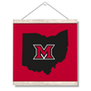 Miami RedHawks<sub>&reg;</sub> - Miami - College Wall Art#Hanging Canvas