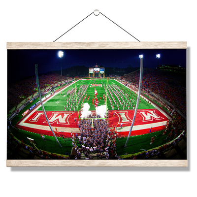 Miami RedHawks<sub>&reg;</sub> - Yager Stadium Grand Entrance - College Wall Art#Hanging Canvas