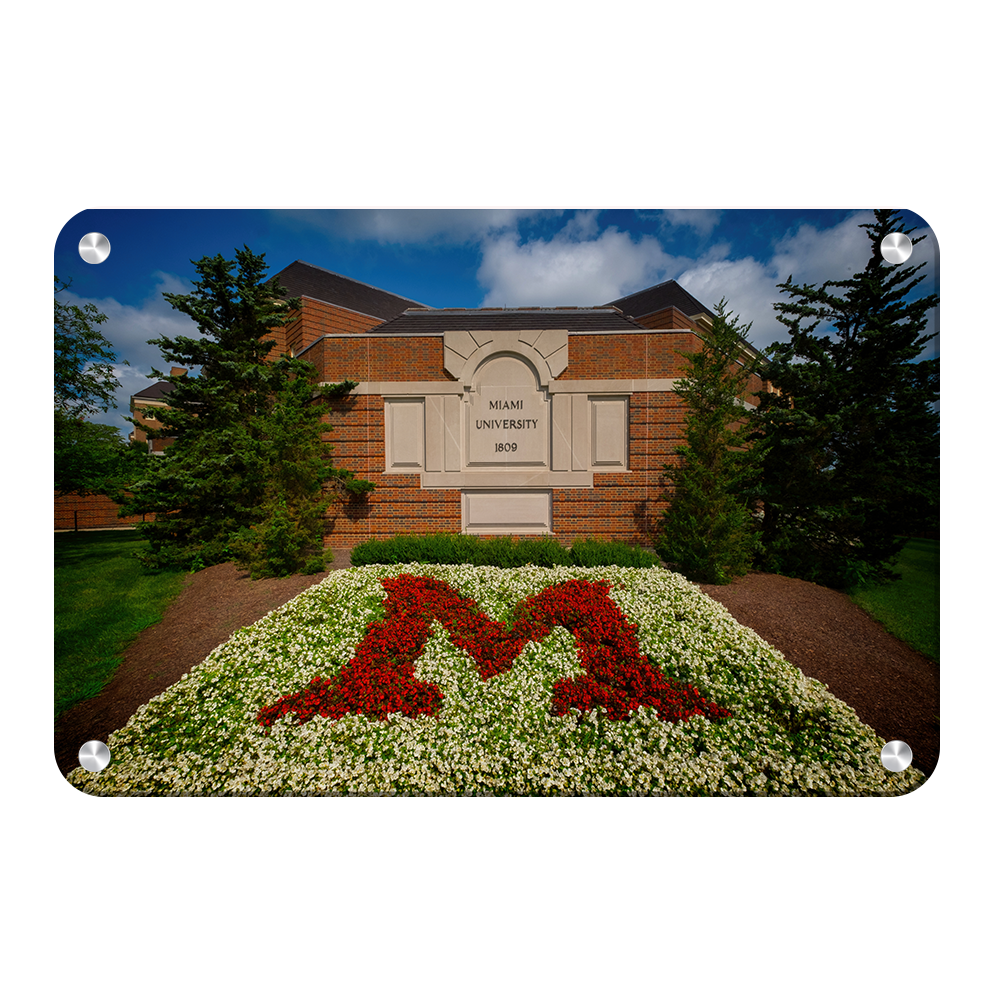 Miami RedHawks<sub>&reg;</sub> - Miami University 1809 - College Wall Art#Canvas