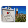 Miami RedHawks<sub>&reg;</sub> - Miami University 1809 Spring - College Wall Art #Metal