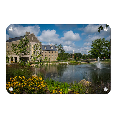 Miami RedHawks - Spring Campus - College Wall Art #Metal