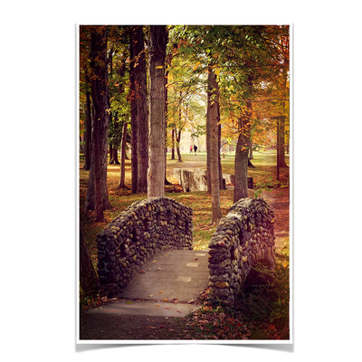 Miami RedHawks<sub>&reg;</sub>  - Autumn Western Bridges - College Wall Art#Poster