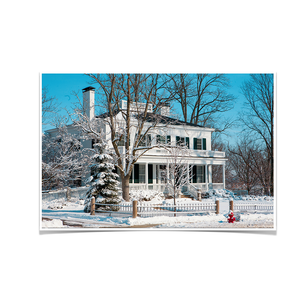 Miami RedHawks<sub>&reg;</sub> - Winter Wonderland - College Wall Art#Canvas