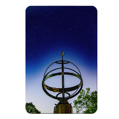 Miami RedHawks<sub>&reg;</sub> - Sundial Night Sky - College Wall Art#PVC