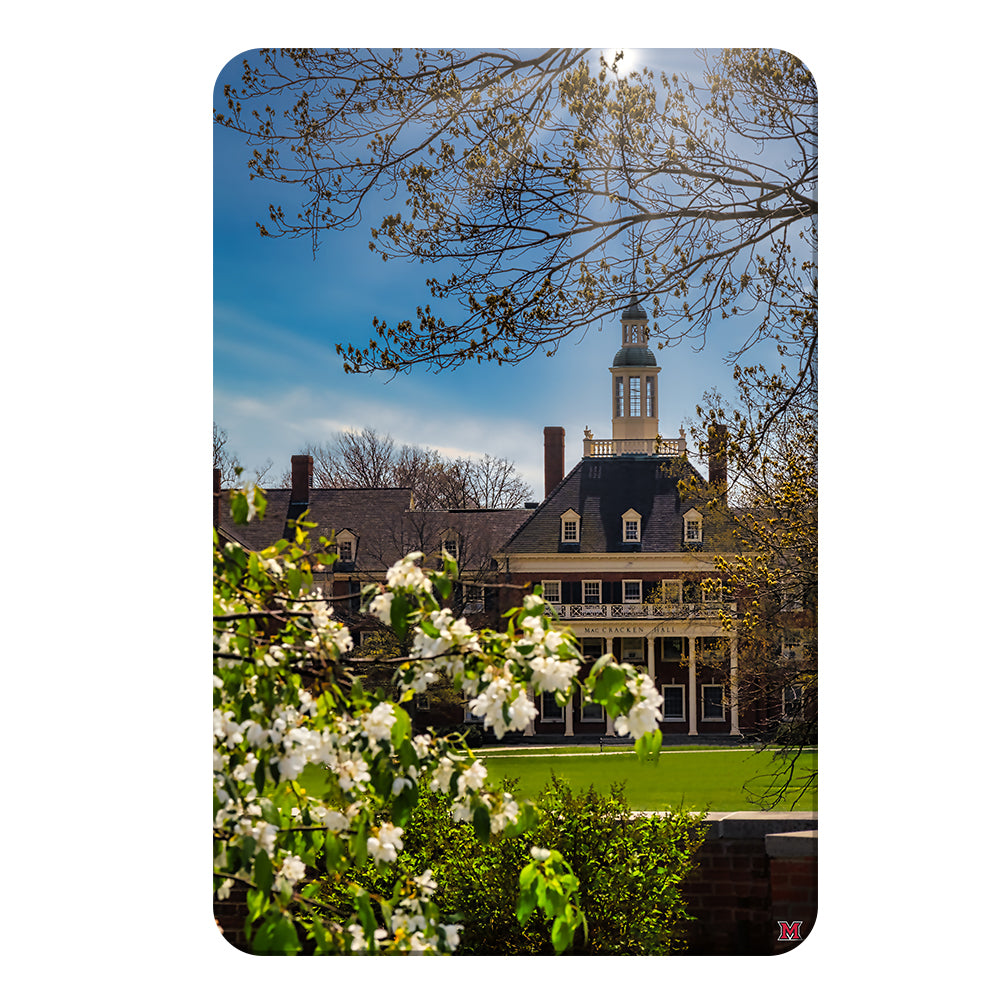 Miami RedHawks - Sundial Night Sky - College Wall Art #Canvas