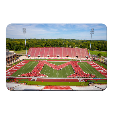 Miami RedHawks - Love and Honor Celebration Miami M - College Wall Art #PVC