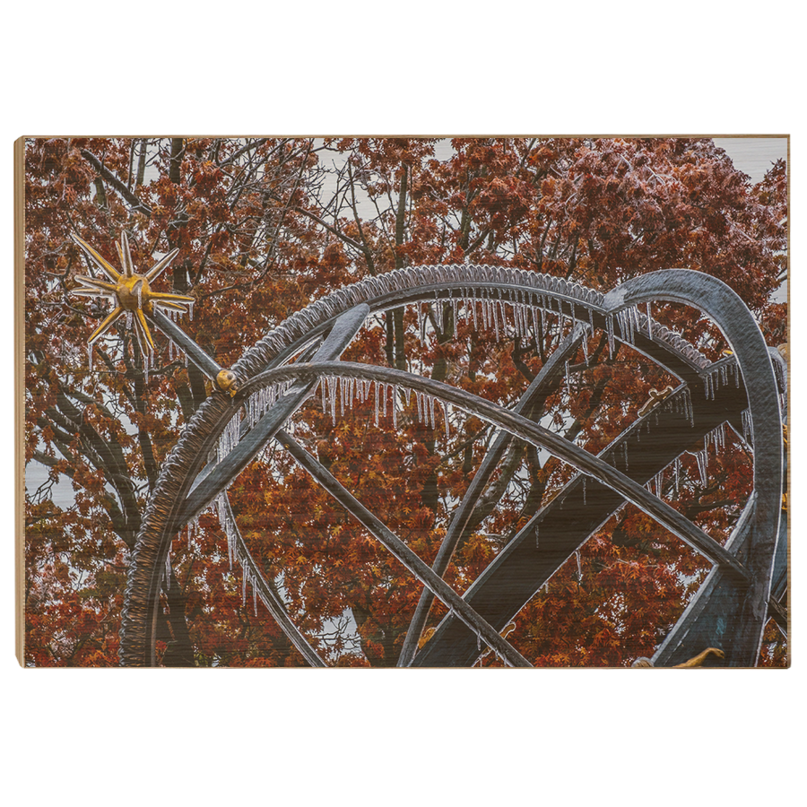 Miami RedHawks<sub>&reg;</sub> - Ice Dial - College Wall Art#Canvas