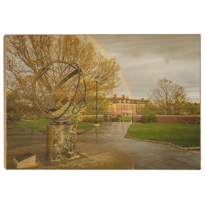 Miami RedHawks<sub>&reg;</sub> - Follow the Rainbow - College Wall Art#Wood