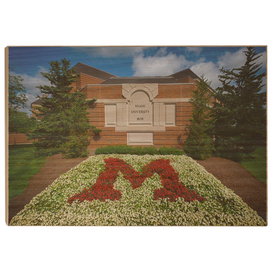 Miami RedHawks<sub>&reg;</sub> - Miami University 1809 - College Wall Art#Canvas