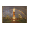 Miami RedHawks<sub>&reg;</sub> - Miami University Bell Tower Rainbow - College Wall Art #Wood