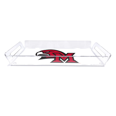 Miami RedHawks - M RedHawks Logo Decorative Tray