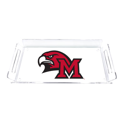 Miami RedHawks - M RedHawks Logo Decorative Tray