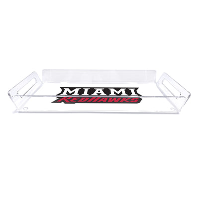 Miami RedHawks - Miami RedHawks Word Decorative Tray