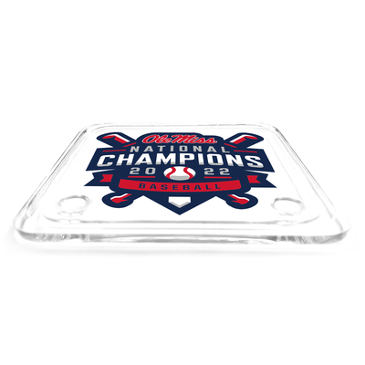 Ole Miss Rebels - 2022 National Baseball Champions Drink Coaster