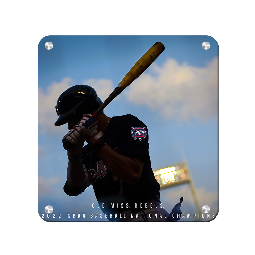 Ole Miss Rebels 2022 NCAA Baseball National Champions - College Wall Art #Canvas