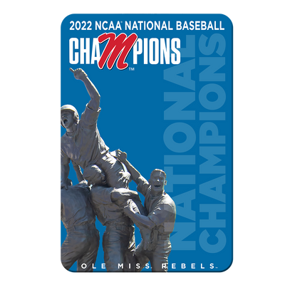 Ole Miss Rebels - National Baseball Champions Ole Miss - College Wall Art #PVC