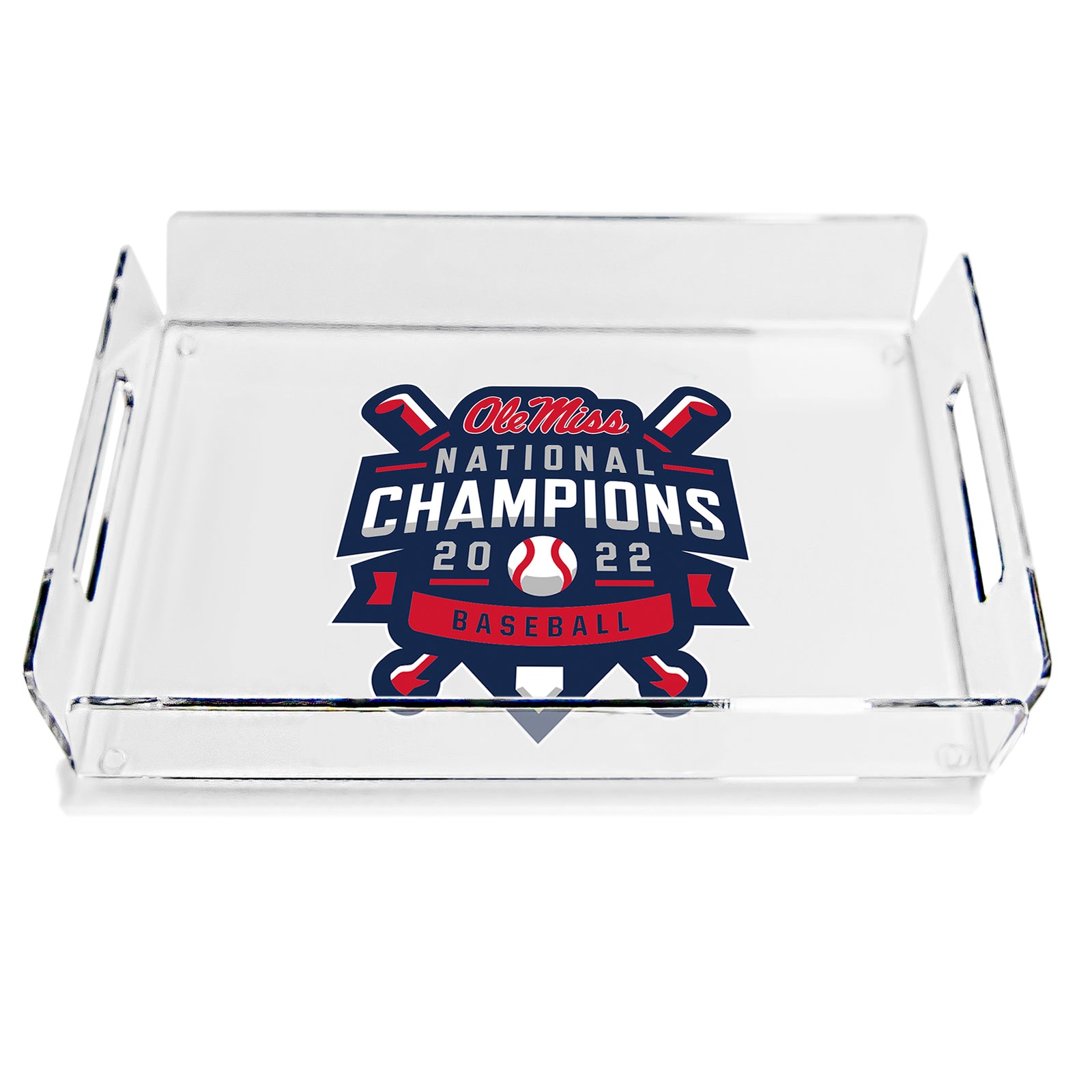Ole Miss Rebels -  2022 National Baseball Champions Decorative Tray
