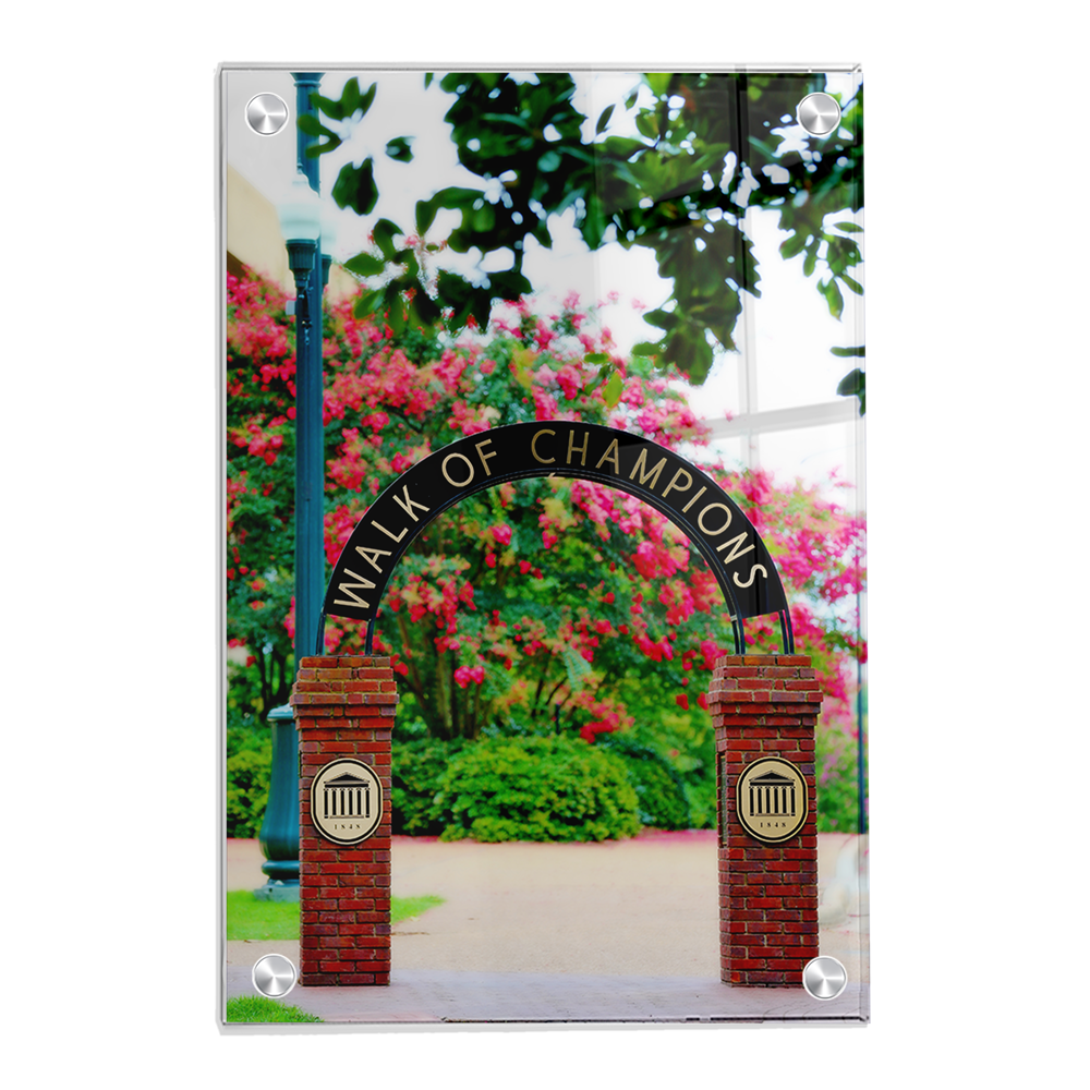 Ole Miss Rebels - Spring Walk of Champions - College Wall Art #Canvas