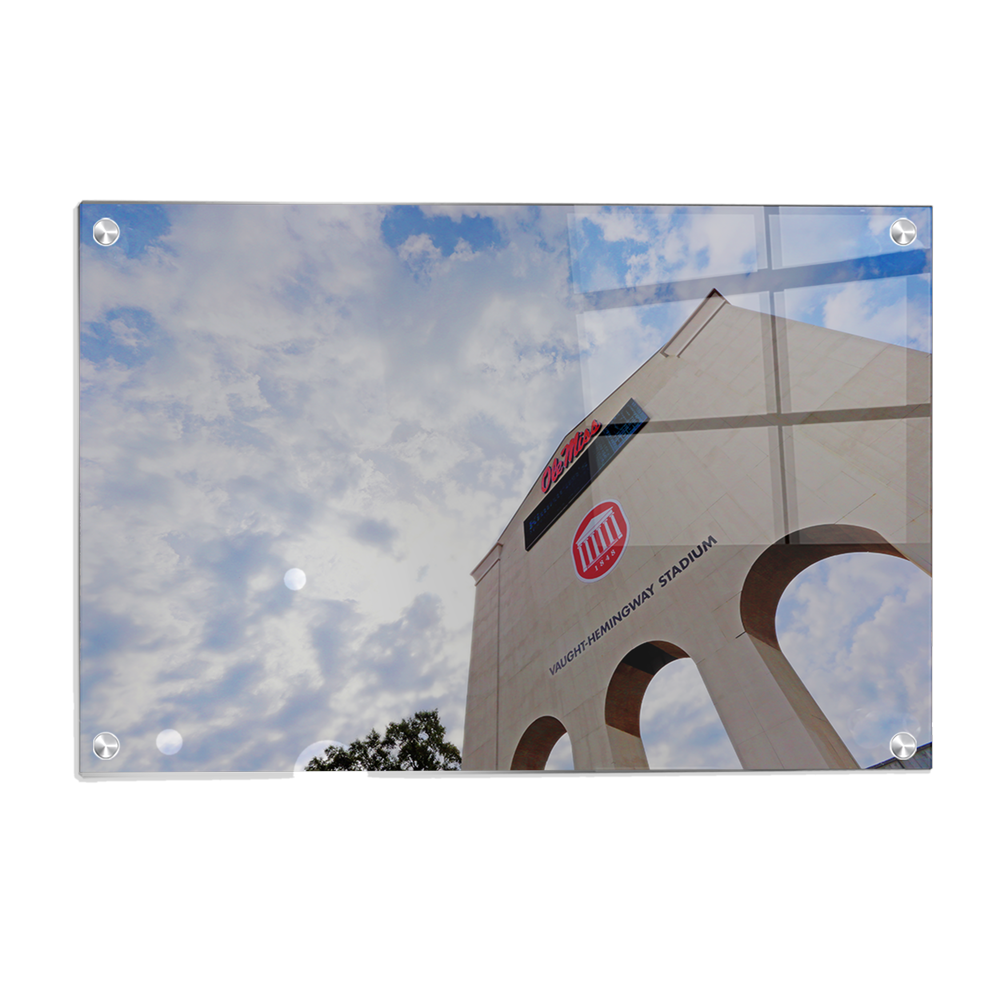 Ole Miss Rebels - University of Mississippi VHS - College Wall Art #Canvas