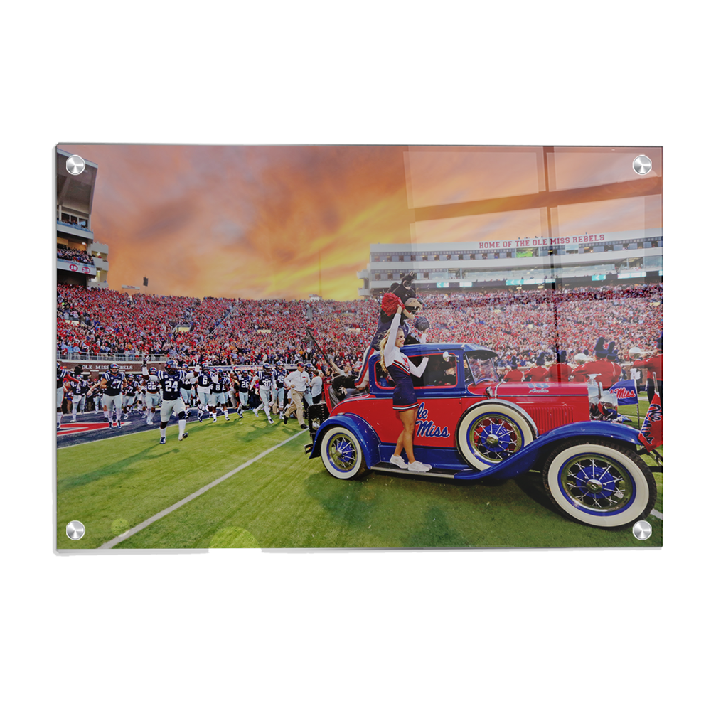 Ole Miss Rebels - Home of the Ole Miss Rebels - College Wall Art #Canvas