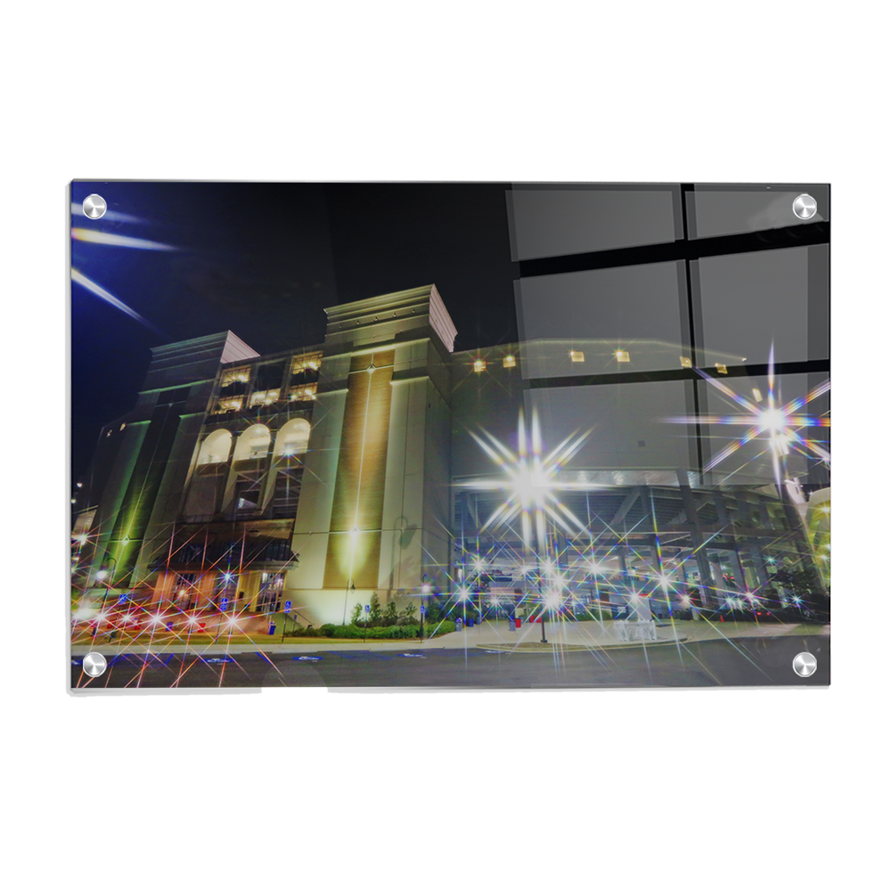 Ole Miss Rebels - Vaught Night - College Wall Art #Canvas