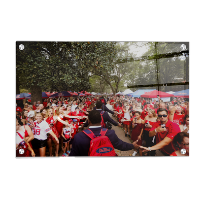 Ole Miss Rebels - The Walk - College Wall Art #Acrylic