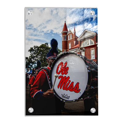 Ole Miss Rebels - Ole Miss Come Marching In - College Wall Art #Acrylic