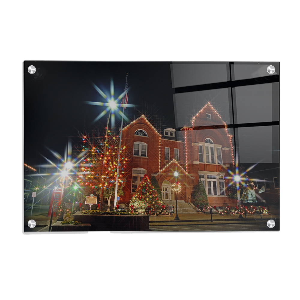 Ole Miss Rebels - Tannalee 1st Christmas - College Wall Art #Canvas