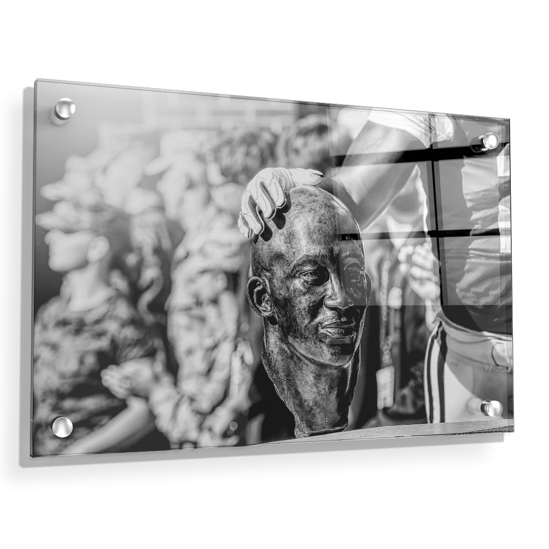 Ole Miss Rebels - Never Quit B&W - College Wall Art #Canvas