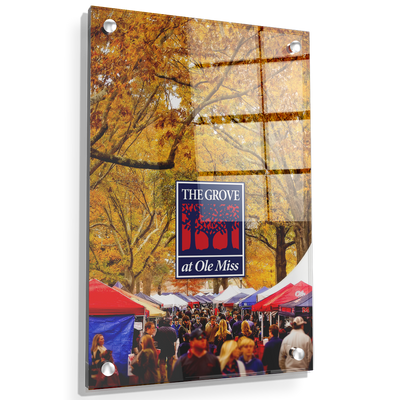 Ole Miss Rebels - Fall Grove - College Wall Art #Acrylic