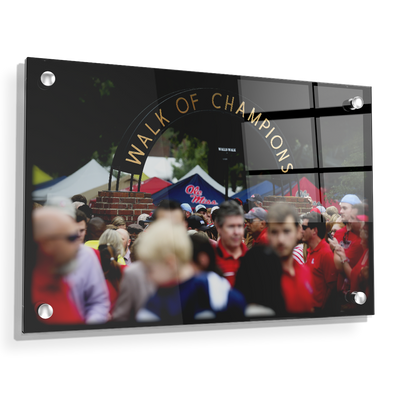 Ole Miss Rebels - Walk of Champions Grove - College Wall Art #Acrylic