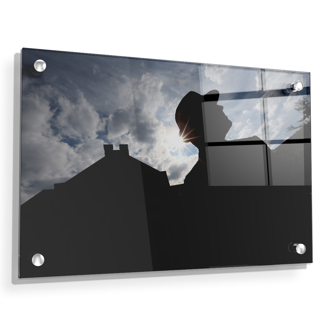 Ole Miss Rebels - Vaught Silhouette - College Wall Art #Canvas